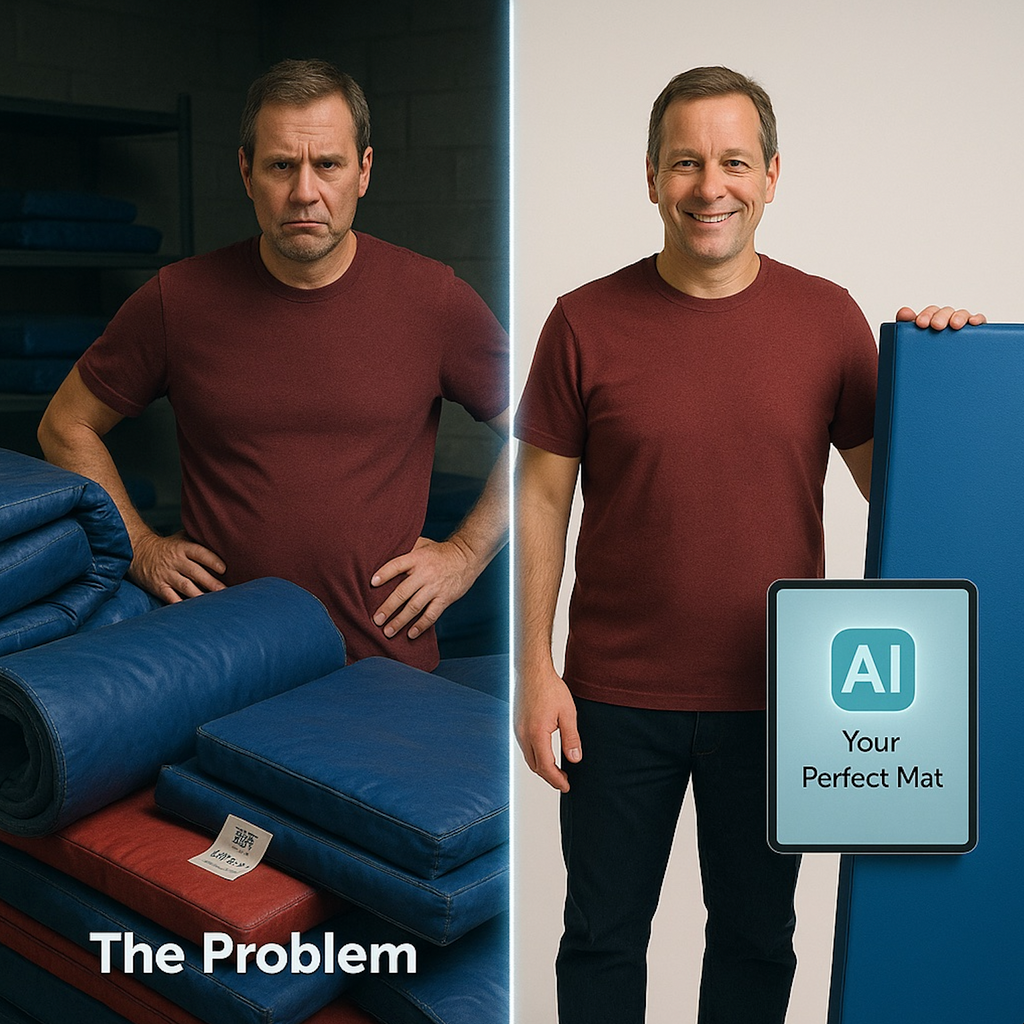 What Do a Gymnastics Mat and AI Have in Common? Your Perfect Match.