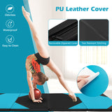 10 Feet X 4 Feet X 2 Inch Folding Exercise Mat with Hook and Loop Fasteners