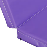 6’X2’ Tri-Fold Exercise Mat Portable Gymnastics Mat for Stretching Yoga Core Workouts Purple