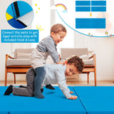 6 X 2 FT Tri-Fold Gym Mat with Handles and Removable Zippered Cover