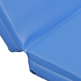 2" Tri-Fold 6' X 2' Blue Exercise Mat