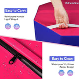 Gymnastics Octagon Tumbler Skill Shape Trainer, Exercise Gymnastic Equipment Backbend, Handsprings Tumbling Mat for Gym Exercise Cheerleading Martial Arts Home Use