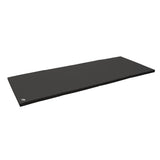 4-Panel Folding Gymnastics Exercise Mat with Handles, 4' X 10' X 2", Black